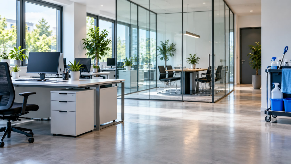 Gepflegtes Büro